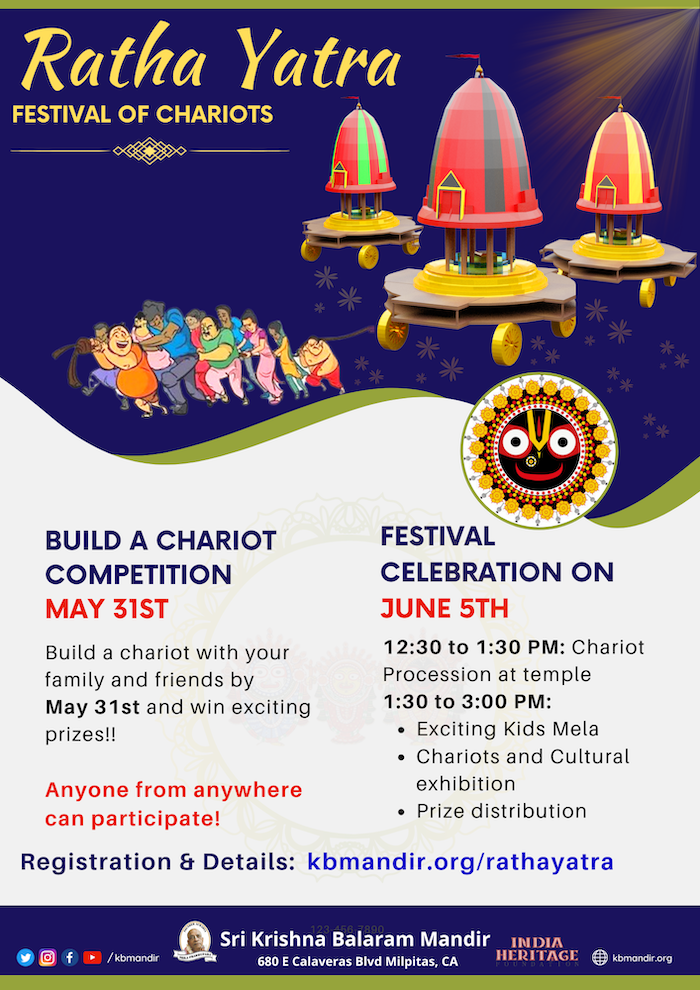 Ratha Yatra Flyer